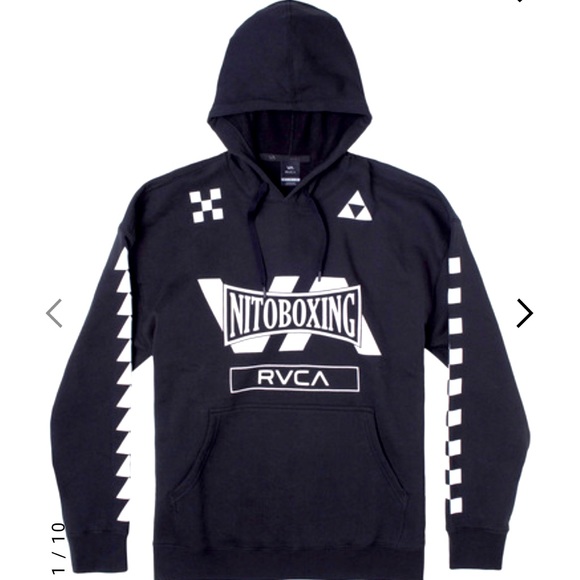 BIG RVCA HOODIE M602VRBR - Black – FORESTA LA